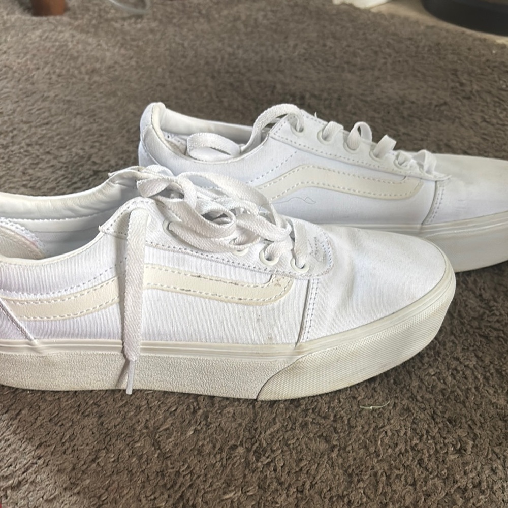 Vans Women's White Sneakers